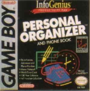  InfoGenius Productivity Pak: Personal Organizer and Phone Book (1991). Нажмите, чтобы увеличить.