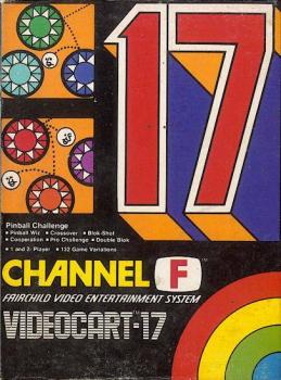  Videocart 17: Pinball Challenge (1978). Нажмите, чтобы увеличить.