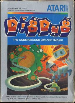  Dig Dug (1983). Нажмите, чтобы увеличить.
