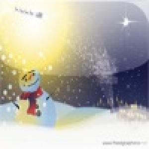  Slide Puzzle - Santa with a Snowman (2009). Нажмите, чтобы увеличить.