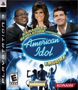  Karaoke Revolution Presents: American Idol Encore (2008). Нажмите, чтобы увеличить.