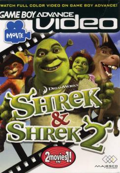  Shrek / Shrek 2 2-in-1 Gameboy Advance Video (2007). Нажмите, чтобы увеличить.