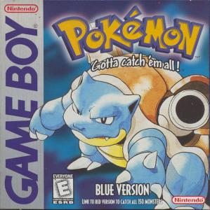  Pokemon Blue Version (1998). Нажмите, чтобы увеличить.