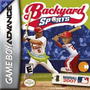  Backyard Sports Baseball 2007 (2006). Нажмите, чтобы увеличить.