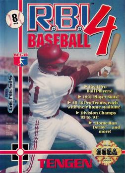  R.B.I. Baseball 4 (1992). Нажмите, чтобы увеличить.
