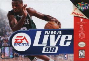  NBA Live 99 (1998). Нажмите, чтобы увеличить.