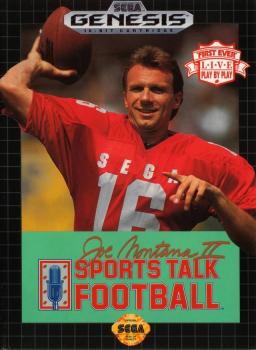  Joe Montana II: Sports Talk Football (1991). Нажмите, чтобы увеличить.