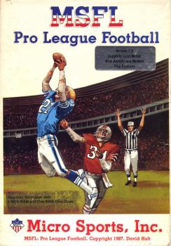  MSFL Pro League Football (1988). Нажмите, чтобы увеличить.