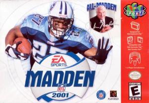  Madden NFL 2001 (2000). Нажмите, чтобы увеличить.