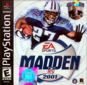  Madden NFL 2001 (2000). Нажмите, чтобы увеличить.