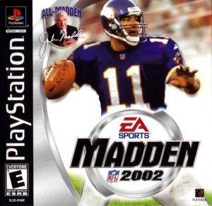  Madden NFL 2002 (2001). Нажмите, чтобы увеличить.