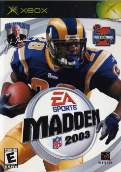  Madden NFL 2003 (2002). Нажмите, чтобы увеличить.