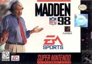  Madden NFL 98 (1997). Нажмите, чтобы увеличить.