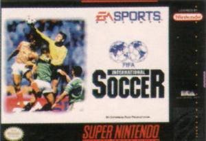  FIFA International Soccer (1994). Нажмите, чтобы увеличить.