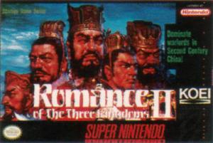  Romance of the Three Kingdoms II (1992). Нажмите, чтобы увеличить.