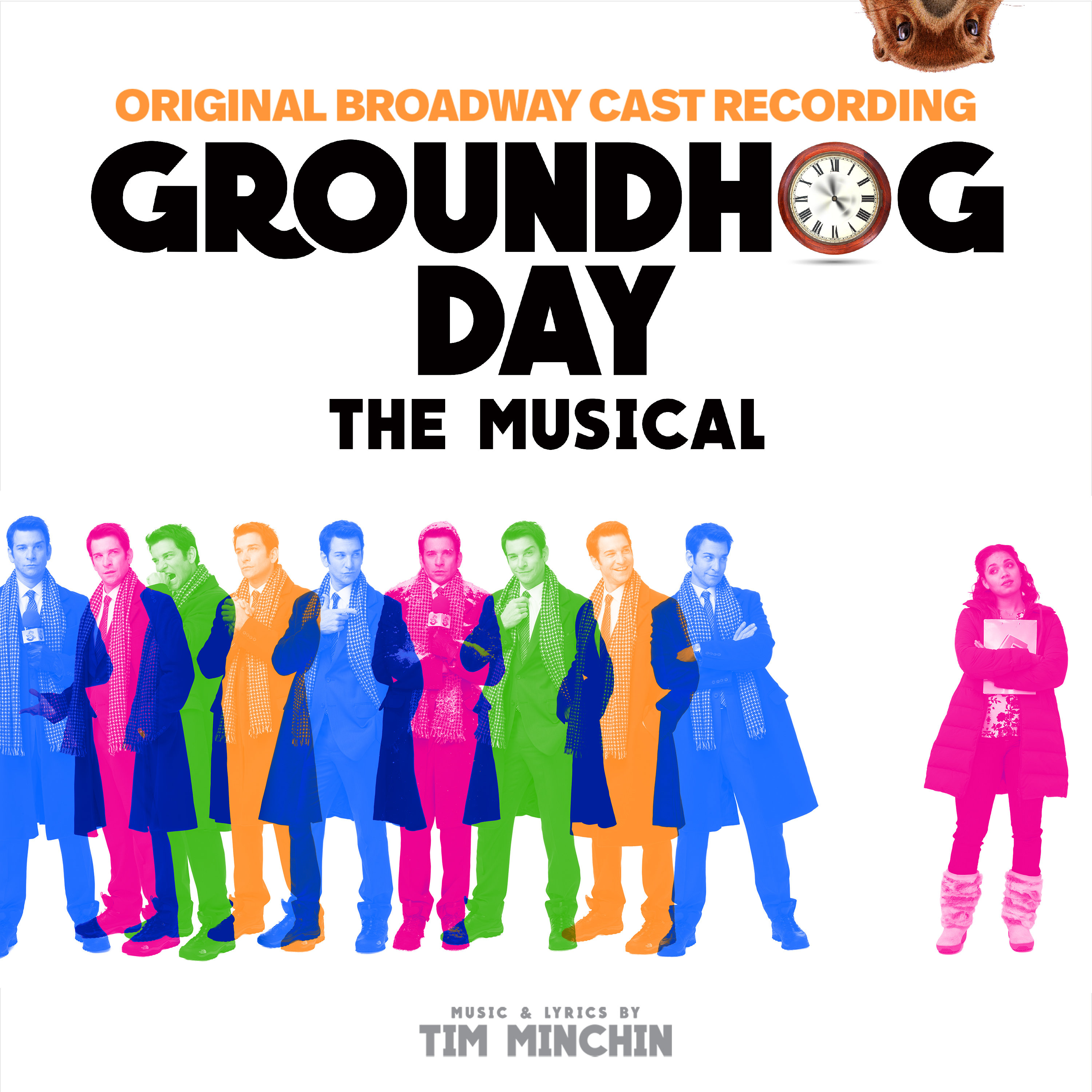 Original broadway. Мюзикл день сурка. Groundhog Day Musical.