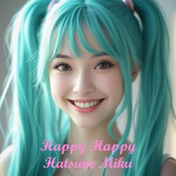 Happy Happy feat. HATSUNE MIKU - Single. Передняя обложка. Нажмите, чтобы увеличить. Happy Happy feat. HATSUNE MIKU - Single. Передняя обложка. Нажмите, чтобы увеличить.