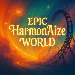Epic HarmonAIze World Official Theme Park Soundtrack. Передняя обложка. Нажмите, чтобы увеличить. Epic HarmonAIze World Official Theme Park Soundtrack. Передняя обложка. Нажмите, чтобы увеличить.