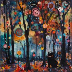 Candy Forest and the Black Cat - Single. Передняя обложка. Нажмите, чтобы увеличить. Candy Forest and the Black Cat - Single. Передняя обложка. Нажмите, чтобы увеличить.