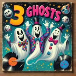Three Ghosts Halloween - Single. Передняя обложка. Нажмите, чтобы увеличить. Three Ghosts Halloween - Single. Передняя обложка. Нажмите, чтобы увеличить.