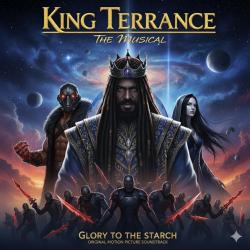 King Terrance: The Musical Official Soundtrack. Передняя обложка. Нажмите, чтобы увеличить. King Terrance: The Musical Official Soundtrack. Передняя обложка. Нажмите, чтобы увеличить.