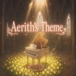 Aerith's Theme FFVII Remake - Single. Передняя обложка. Нажмите, чтобы увеличить.