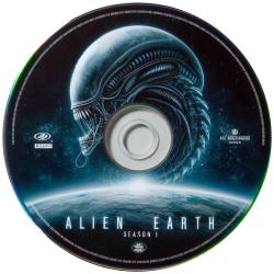 Alien Earth Season 1 Unofficial TV Series Soundtrack. Передняя обложка. Нажмите, чтобы увеличить.