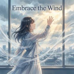 Embrace the Wind - Single. Передняя обложка. Нажмите, чтобы увеличить.