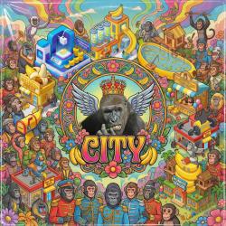 Flying Gorilla City - Single. Передняя обложка. Нажмите, чтобы увеличить.