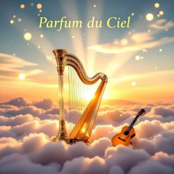 Parfum du ciel 14Harp Guitar - Single. Передняя обложка. Нажмите, чтобы увеличить.