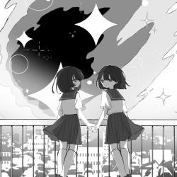 World-End Eve feat. haiiro nemuri - Single. Передняя обложка. Нажмите, чтобы увеличить.