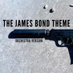 The James Bond Theme Orchestra Version - Single. Передняя обложка. Нажмите, чтобы увеличить.