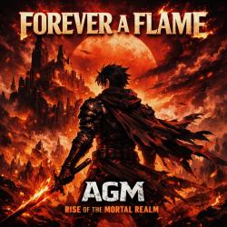 Forever A flame - Single. Передняя обложка. Нажмите, чтобы увеличить.