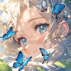Butterfly. Передняя обложка. Нажмите, чтобы увеличить.