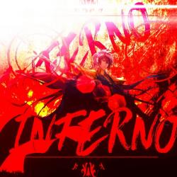 Inferno, Alone - Single. Передняя обложка. Нажмите, чтобы увеличить.