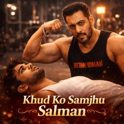 KHUD KO SAMJHU SALMAN - Single. Передняя обложка. Нажмите, чтобы увеличить.