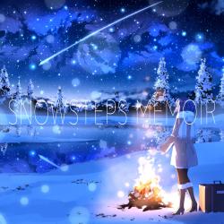 Snowsteps Memoir feat. Musical Isotope SEKAI - Single. Передняя обложка. Нажмите, чтобы увеличить.