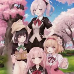 Sakura Trip - Single. Передняя обложка. Нажмите, чтобы увеличить.