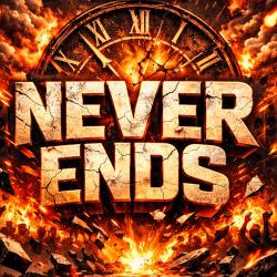 Never Ends - Single. Передняя обложка. Нажмите, чтобы увеличить.