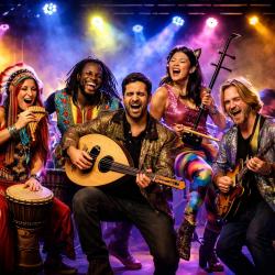 World Music - Single. Передняя обложка. Нажмите, чтобы увеличить.