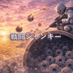 Battle Junkie - Single. Передняя обложка. Нажмите, чтобы увеличить.