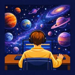 Cornfield Chase from Interstellar - Single. Передняя обложка. Нажмите, чтобы увеличить.