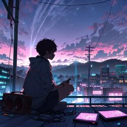 neonfade - Single. Передняя обложка. Нажмите, чтобы увеличить.