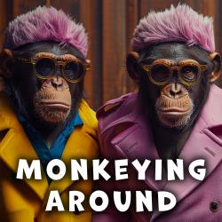 Monkeying Around. Передняя обложка. Нажмите, чтобы увеличить.