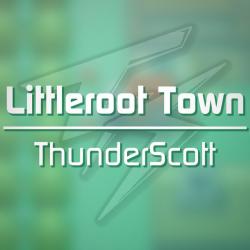 Littleroot Town - Single. Передняя обложка. Нажмите, чтобы увеличить.