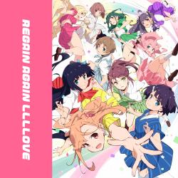 REGAIN AGAIN LLLLOVE - Single. Передняя обложка. Нажмите, чтобы увеличить.