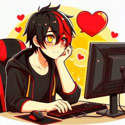 enamorado a través de la red - Single. Передняя обложка. Нажмите, чтобы увеличить.