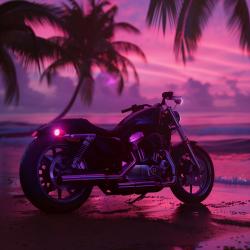 Harleys in Hawaii Epic Version - Single. Передняя обложка. Нажмите, чтобы увеличить.