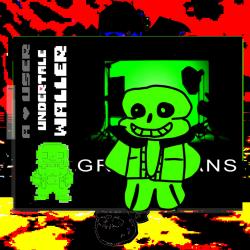 Waller Official EvilSansBlast Soundtrack - Single. Передняя обложка. Нажмите, чтобы увеличить.