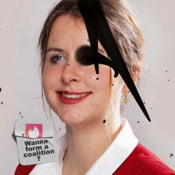 Swiping Right music for the theatre piece - Single. Передняя обложка. Нажмите, чтобы увеличить.